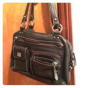 Giani Bernini Genuine Leather Brown Purse